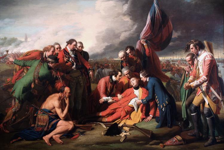 Benjamin West The Death of Wolfe (mk25) Germany oil painting art